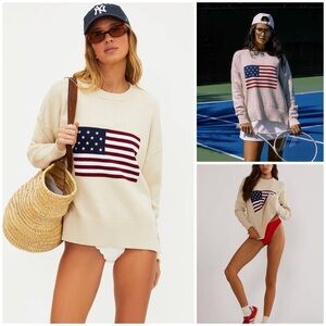 Beach Riot x Anthropologie ~ Callie Americana Sweater